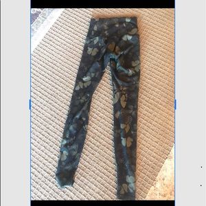 Lululemon CAMO Butterfly Luon Hi-Rise Leggings